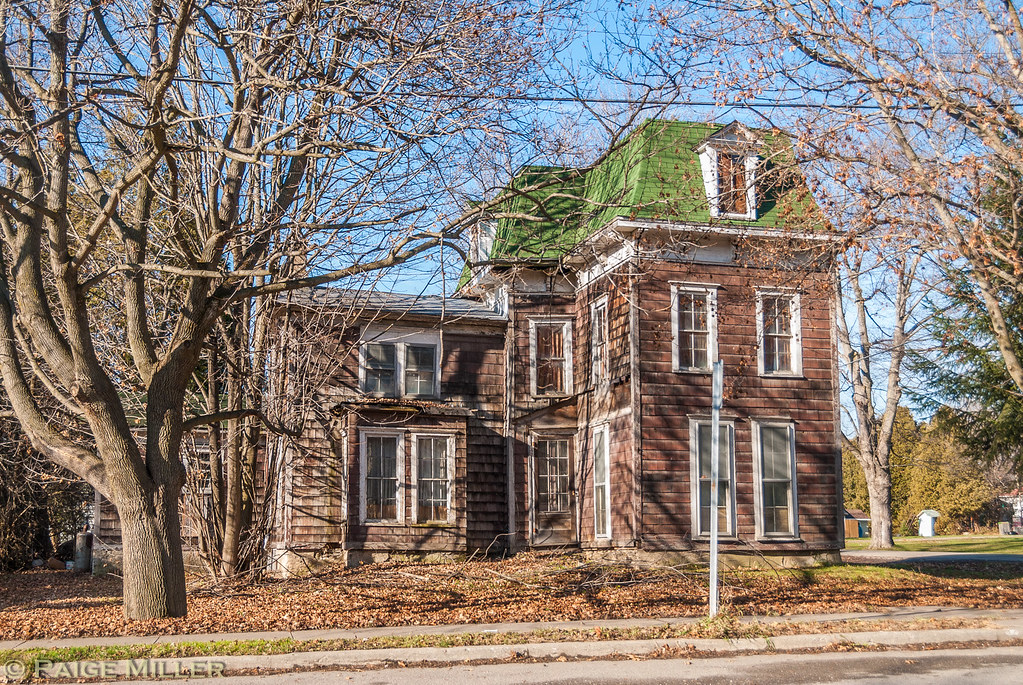 Cohocton, NY Second Empire home that has seen better days Paige