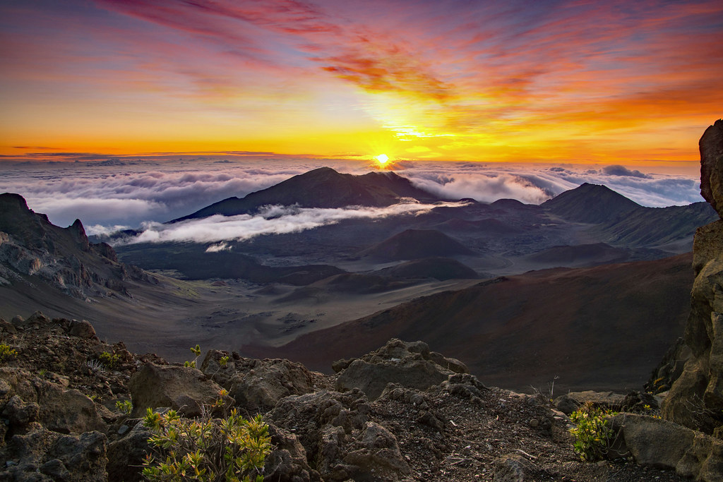 Haleakala Sunrise Maui Hawaii Haleakala National Park | Flickr