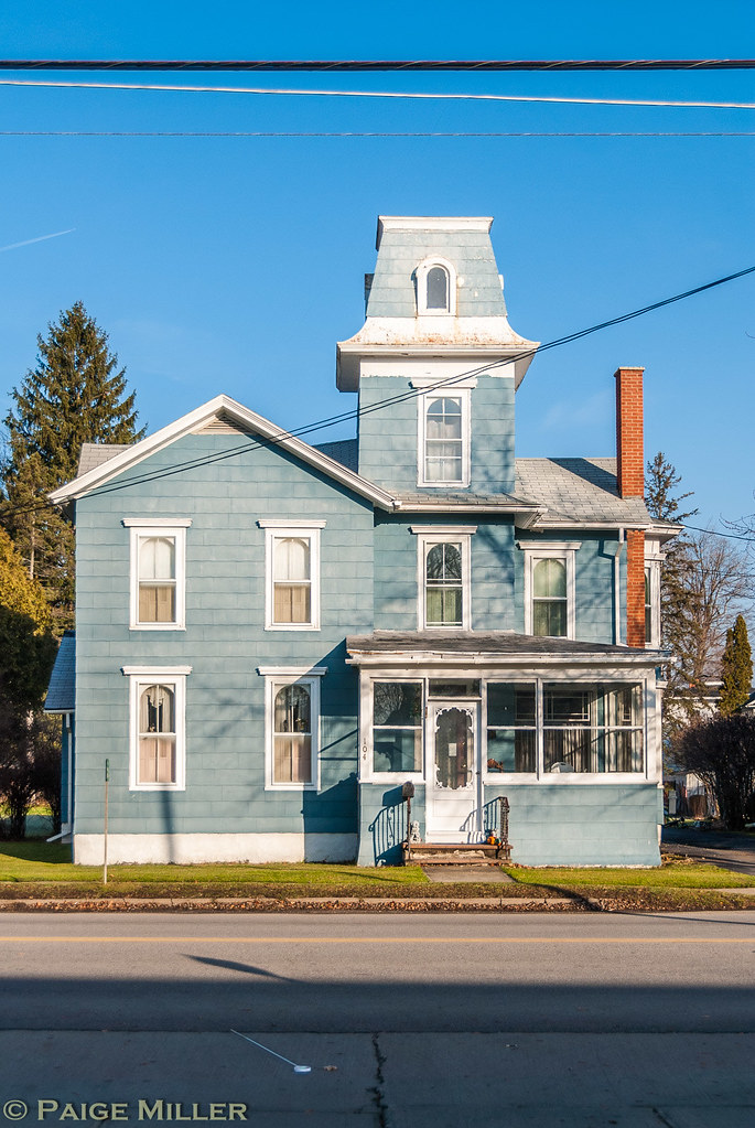 Wayland, NY Old house on W. Naples St. Paige Miller Flickr