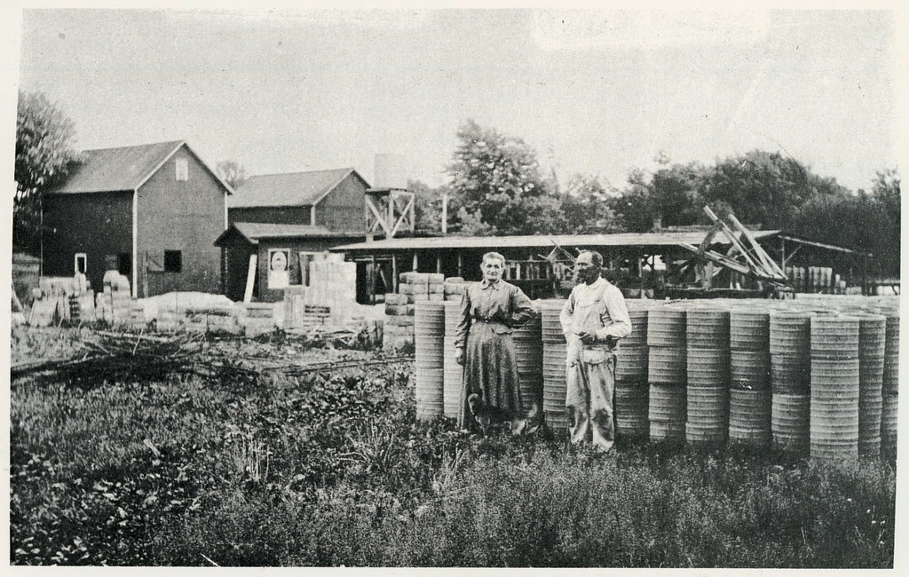 August Hofferth Cement Plant, circa 1910 Kouts, Indiana a photo on