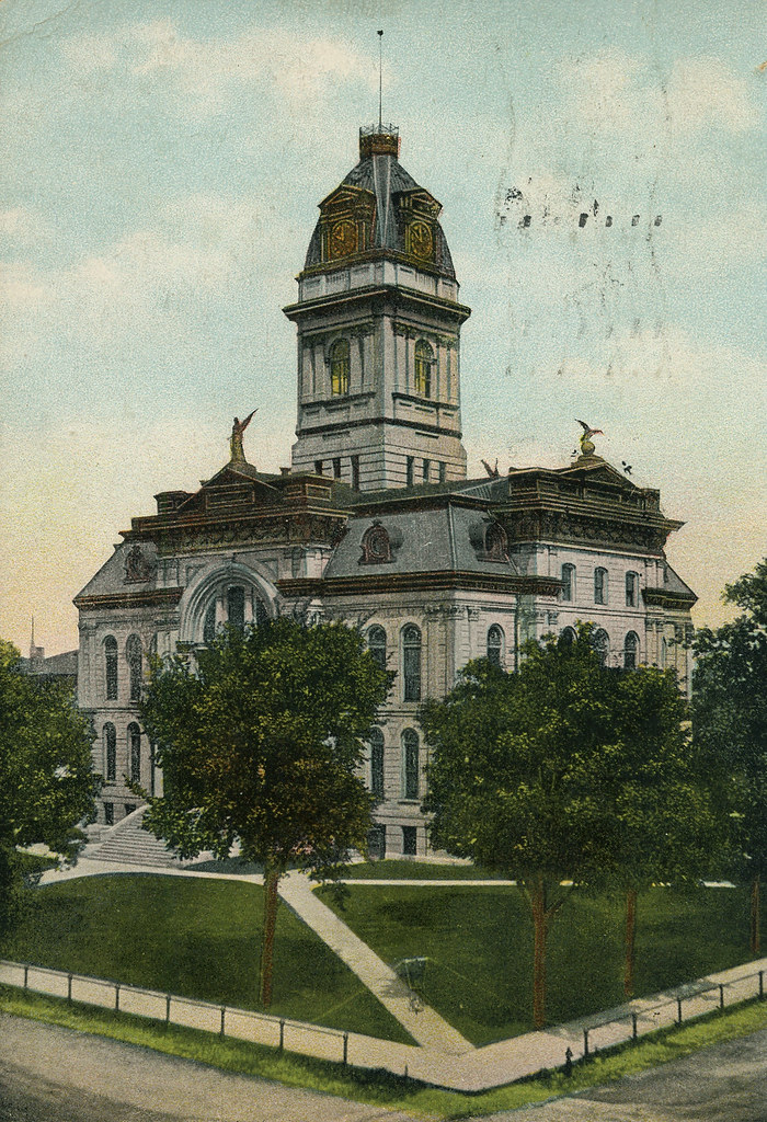 Porter County Courthouse, circa 1907 Valparaiso, Indiana… Flickr