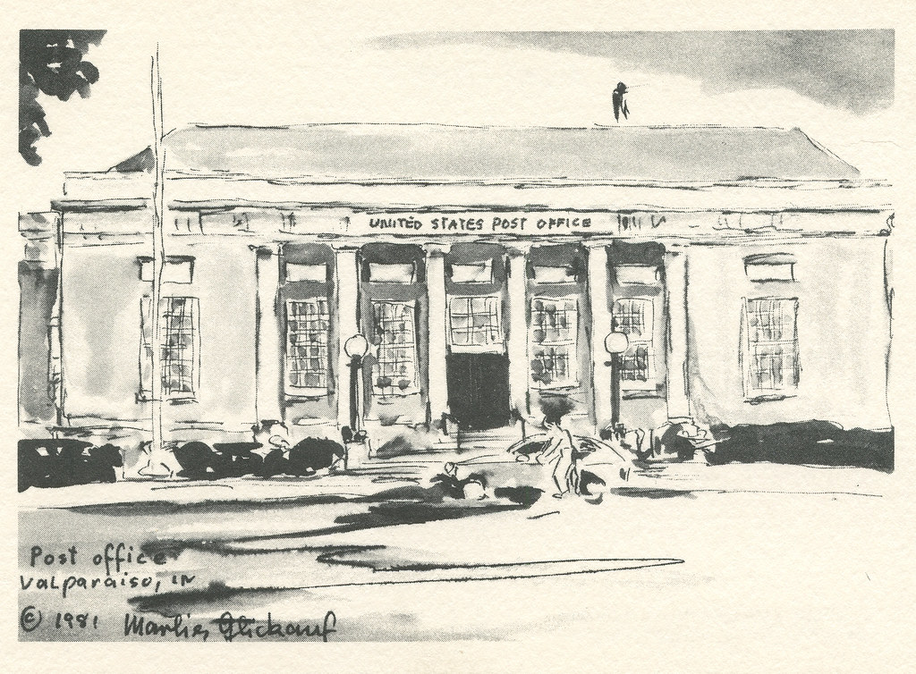 Post Office, 1981 Valparaiso, Indiana Post Office Valpar… Flickr