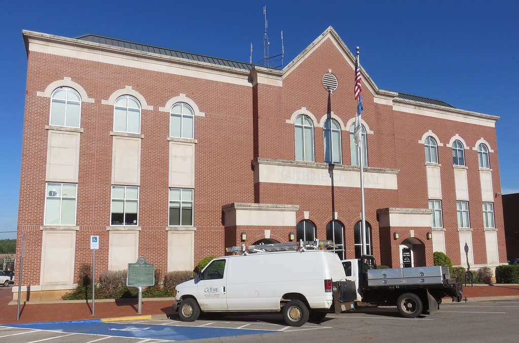 Guthrie, Oklahoma City Hall Guthrie is the county seat of … Flickr
