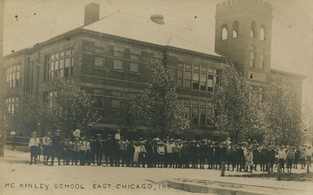 McKinley School, 1915 East Chicago, Indiana MC KINLEY SC… Flickr