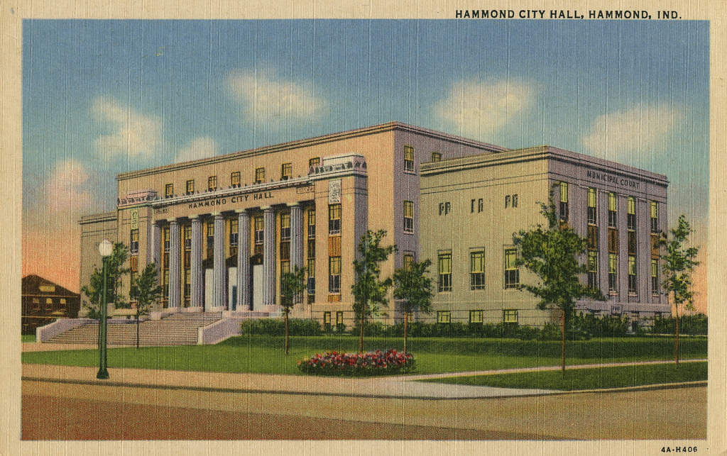 Hammond City Hall, 1934 Hammond, Indiana a photo on Flickriver