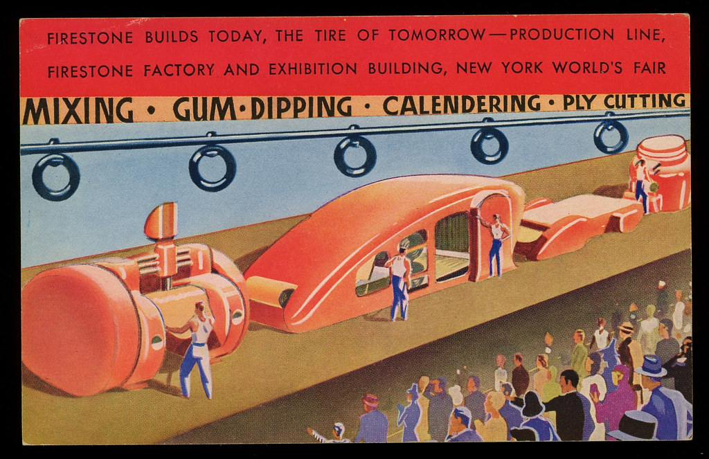 Firestone Factory and Exhibition Building, New York World'… Flickr