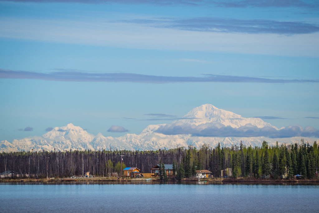 Denali Denali from Kashwitna Lake. Josh Underwood Flickr