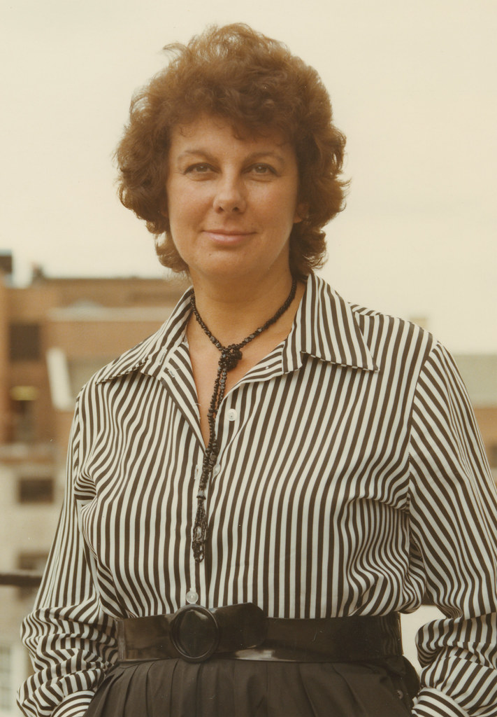 Eileen Barker OBE, c1980s Professor of Sociology with spec… Flickr