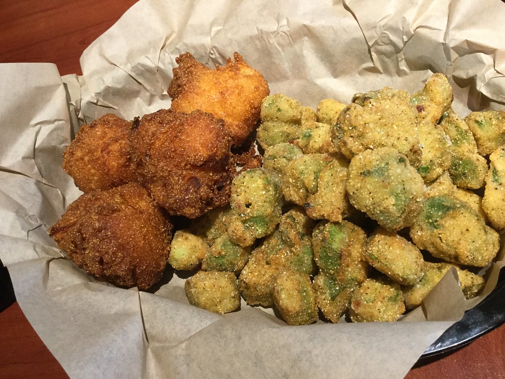 Hush puppies and okra jumbledpile Flickr