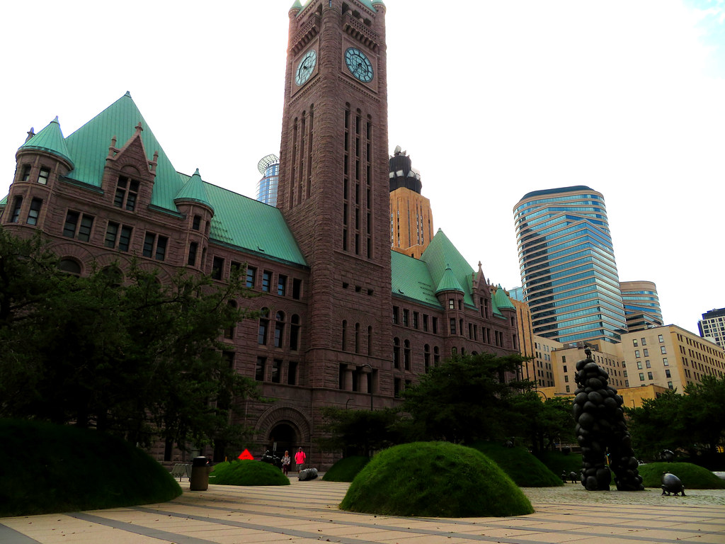 Minneapolis City Hall and Hennepin County Courthouse, Minn… Flickr