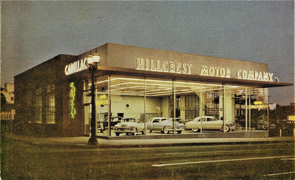 Hillcrest Motor Co., Cadillac, Beverly Hills CA, 1949 a photo on