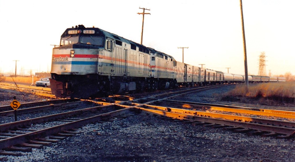Amtrak 40 Gary, Indiana Amtrak 40, the eastbound Broad… Flickr