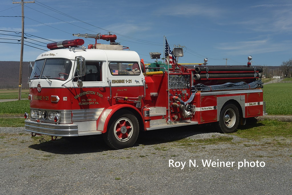 Elimsport, PA. Engine 121 1962 Mack CModel pumper. Flickr
