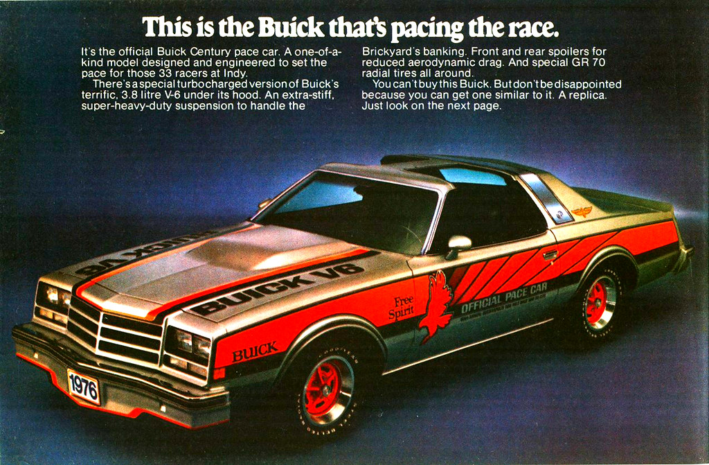 1976 Buick Century Indy 500 Pace Car Alden Jewell Flickr