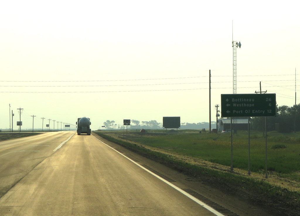 U.S. Route 83 Between Renville and Westhope, North Dakota Flickr