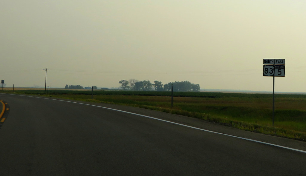 U.S. Route 83 Between Renville and Westhope, North Dakota Flickr