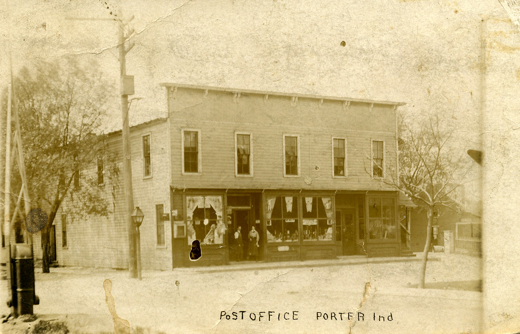 Post Office, 1909 Porter, Indiana POST OFFICE PORTER, In… Flickr