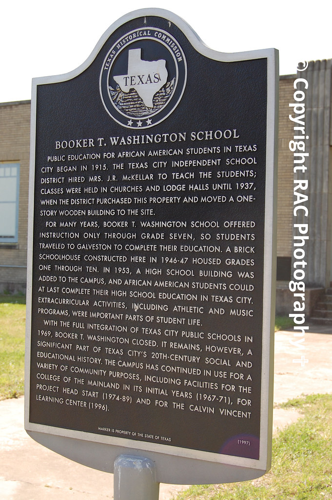 BOOKER T WASHINGTON School Texas City Texas Closed Pho… Flickr
