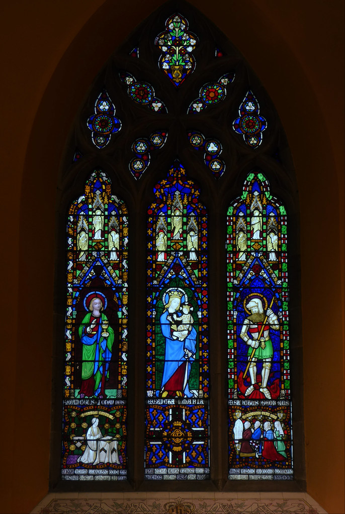 South East Window, Newcastle RC Cathedral Stained glass ma… Flickr