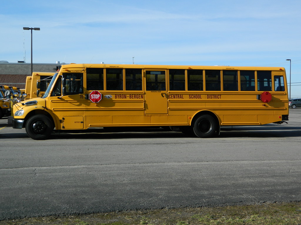 ByronBergen Central School District 76 (2) Bus lot Berg… Flickr