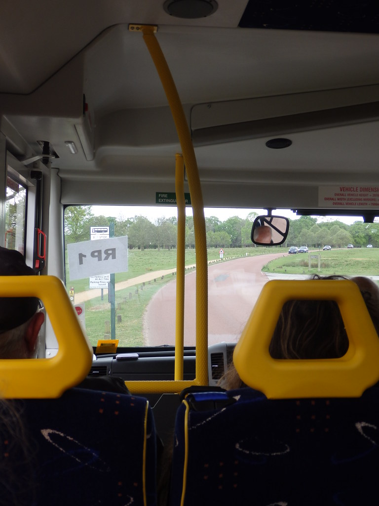 A ride on the Richmond Park Minibus The bus stop just insi… Flickr