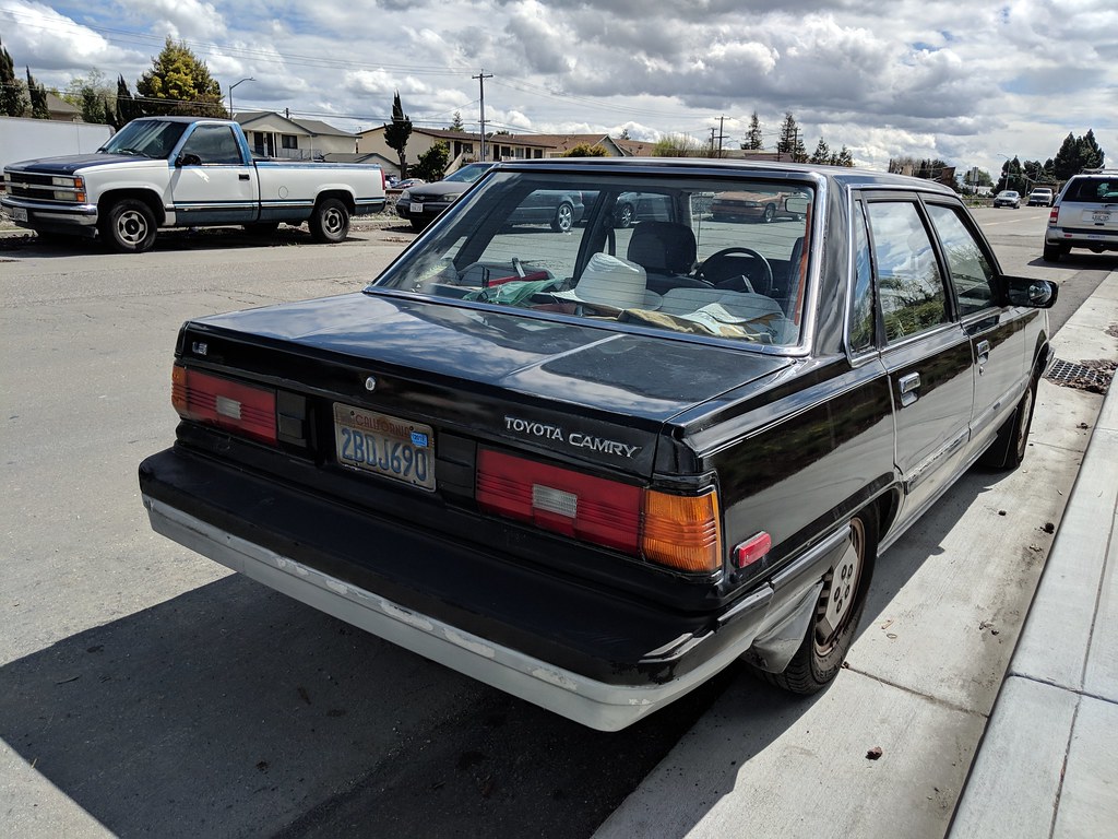 Toyota Camry LE, 1983 or 1984, Santa Clara mliu92 Flickr