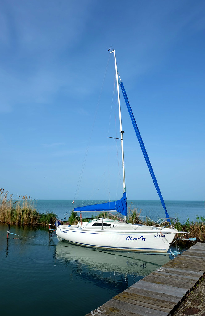 Sailing boat Balaton, Zamárdi DSCF5313 copy Sándor Szegedi Flickr