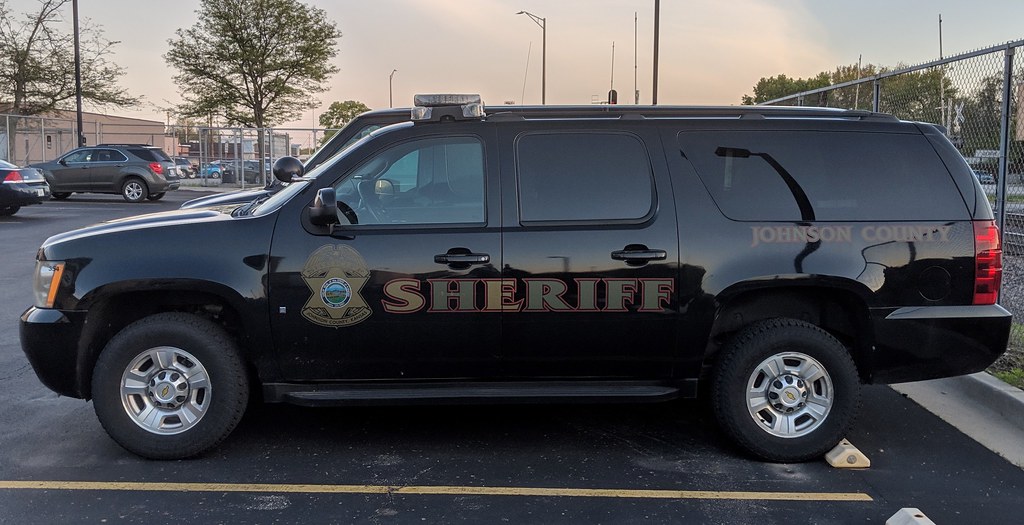 Johnson County KS Sheriff's Office Chevy Suburban Kansas Law