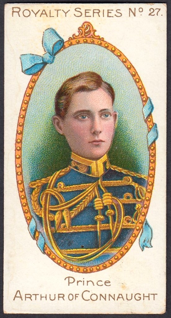 Cigarette Card Prince Arthur of Connaught Gallaher's Cig… Flickr