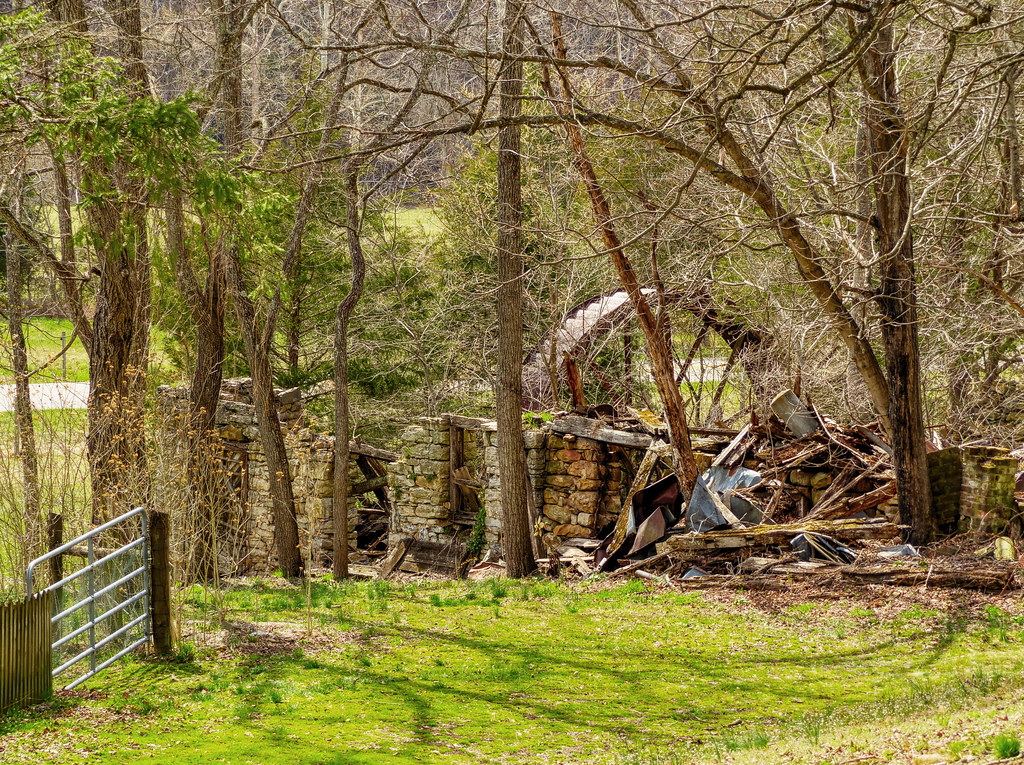 ruins of an old mill in Kerr's Creek, Virginia Kipp Teague Flickr