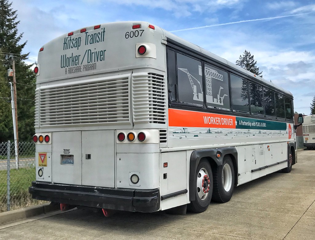 Kitsap Transit Worker/Driver 1994 MCI 102D3 6007 Zack Heistand Flickr