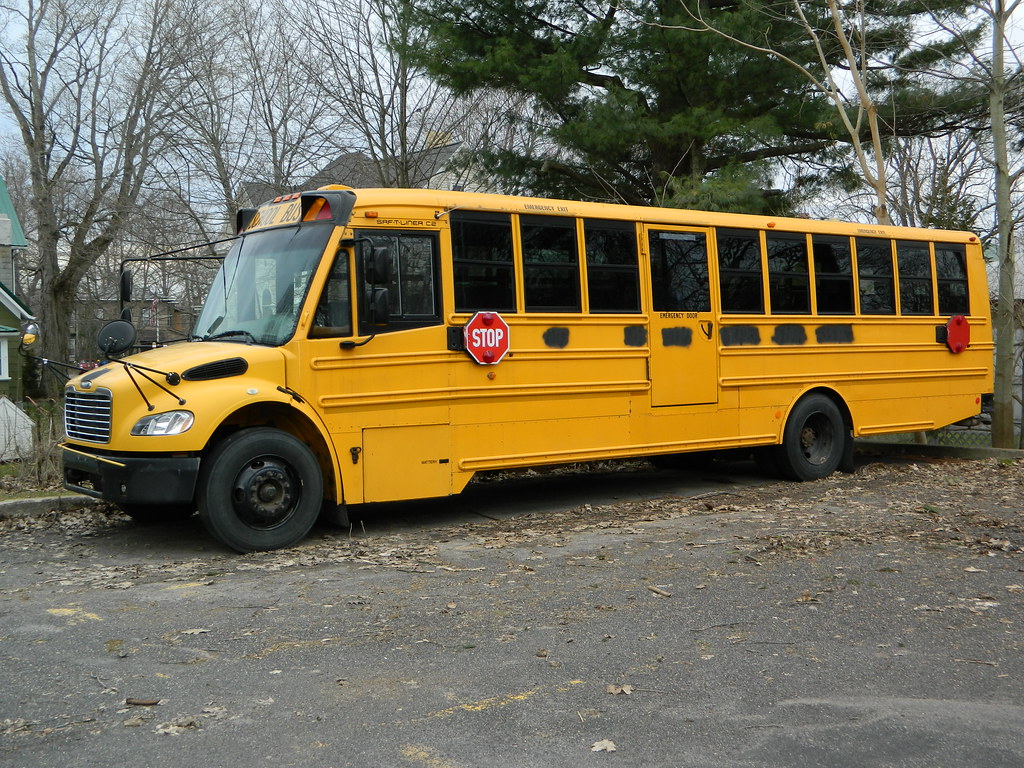 Red Creek Central School 135 (2) Bus lot Red Creek, NY. … Flickr