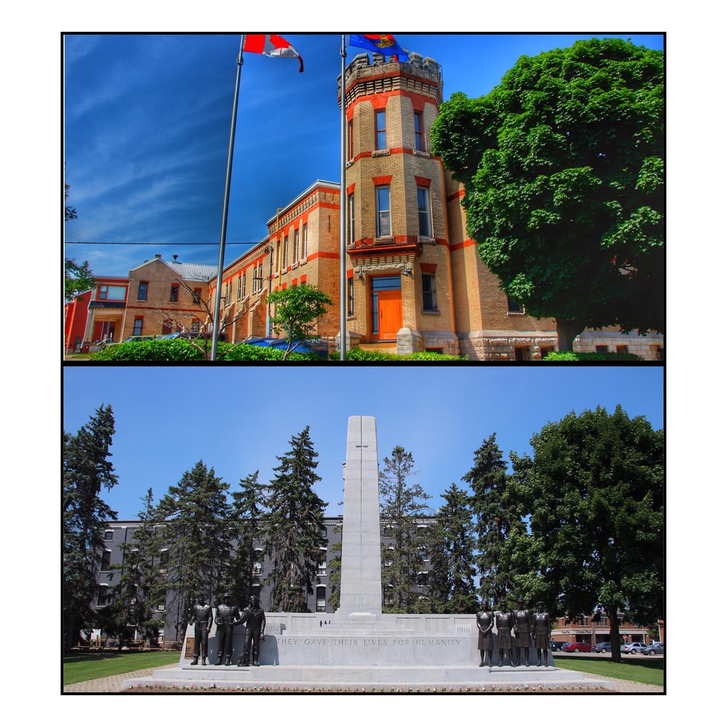 Bradford Ontario Canada Dufferin Rifles Armoury The Brant County