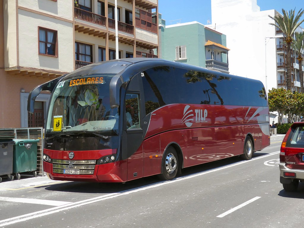 Transportes Insular La Palma. 224 5964JBC Volvo B11R La Pa… Flickr