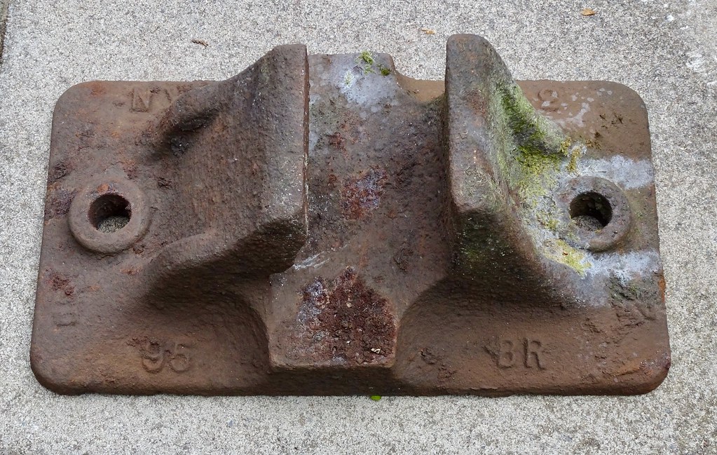 British Railways Rail Chair, Pontrhydyrun Halt, Cwmbran 30… Flickr