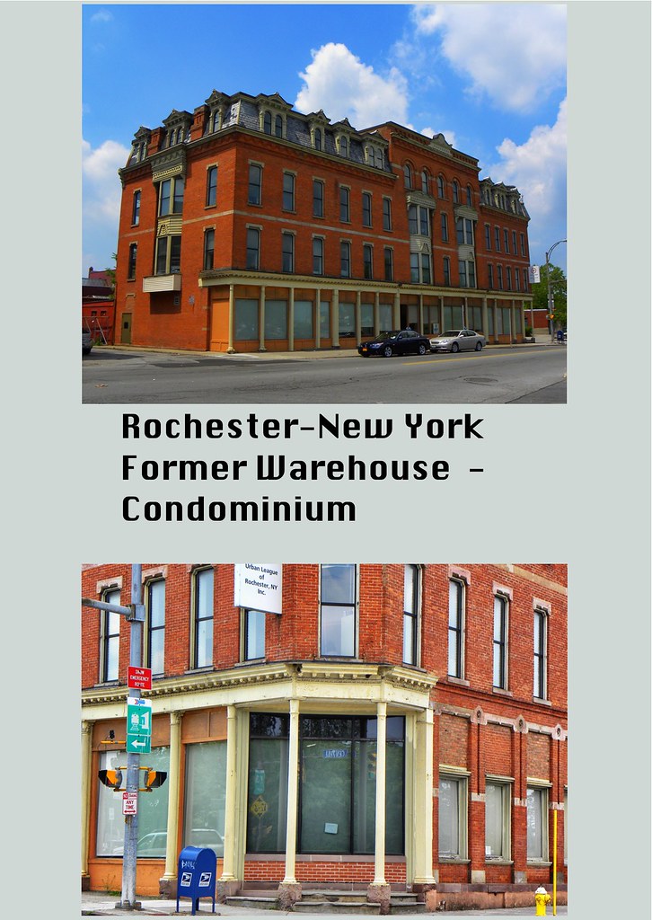 Rochester New York St. Paul Quarters Once known as "Clothier's Row