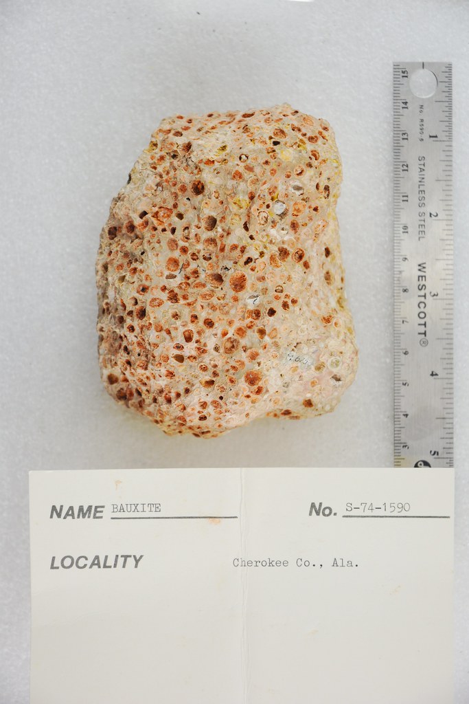 Bauxite Cherokee County Alabama, USA S741590 Pacific Museum of Earth Flickr