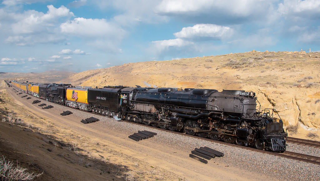 UP 4014 / Walcott, WY UP 4014 Louisiana Rails Flickr