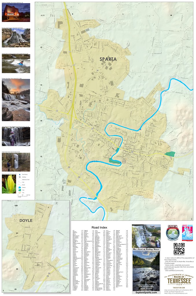 Road Map Sparta & Doyle, Tennessee 2019 a photo on Flickriver