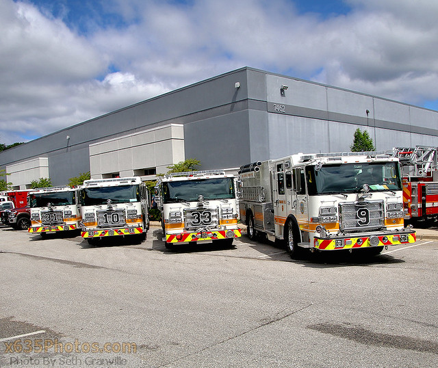 Anne Arundel County Fire Department Engines 9,10,31 and 33 a photo on