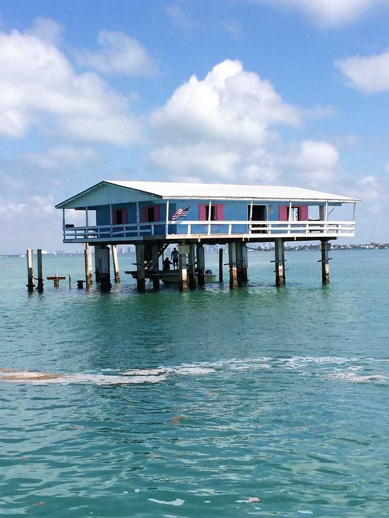 Stiltsville House 1 of the 7 houses that remain of Stiltsv… Flickr