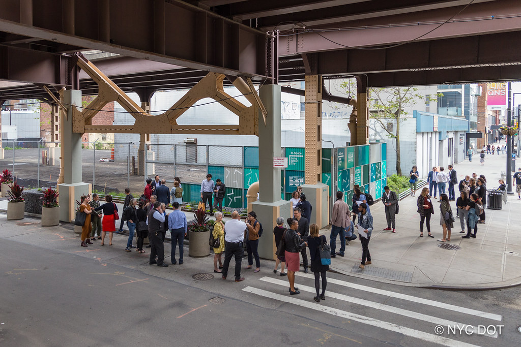 NYC DOT El Space 2.0 Long Island City New York City Department of