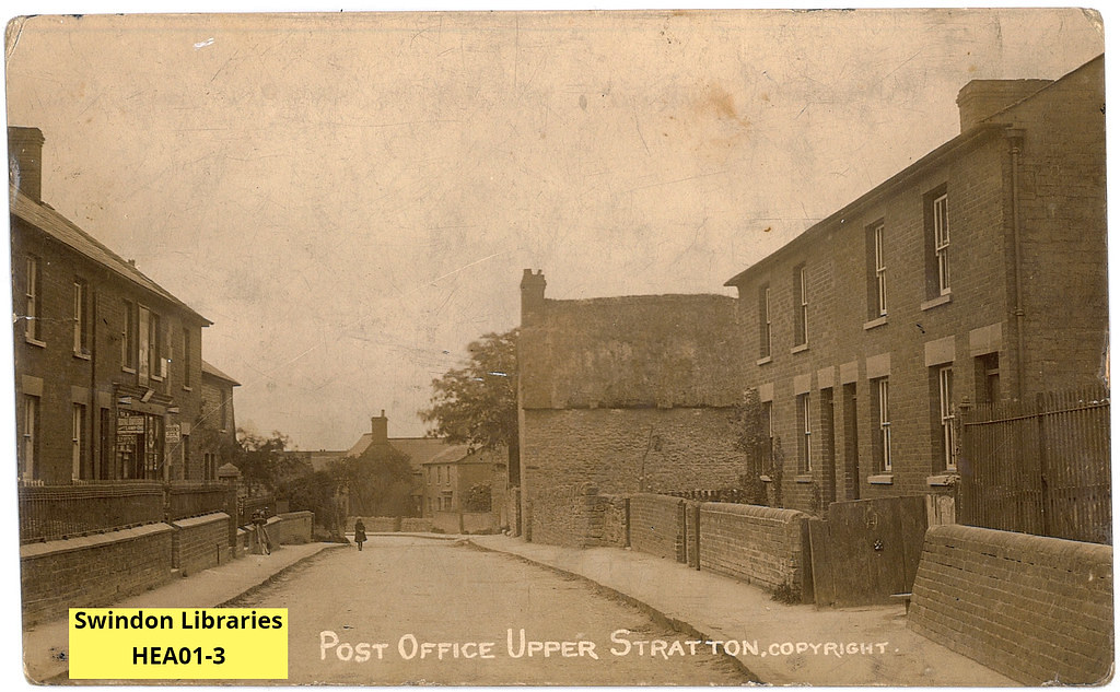 1900s Post Office, Upper Stratton (Postcard) Source Scan… Flickr