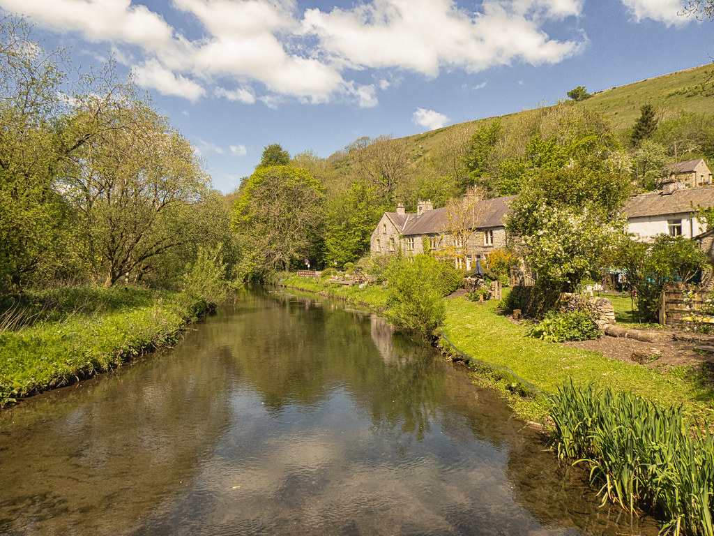 Litton Mill, Derbyshire Peak District Litton Mill cottages… Flickr