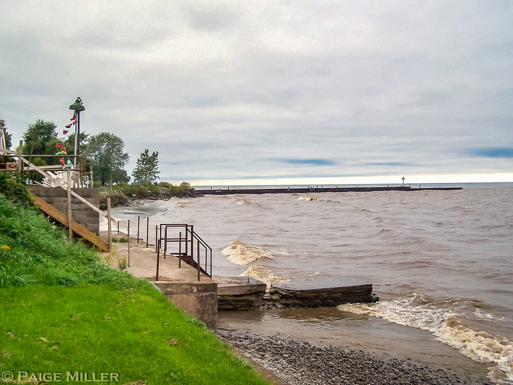 Olcott, NY View west from Olcott Light Paige Miller Flickr