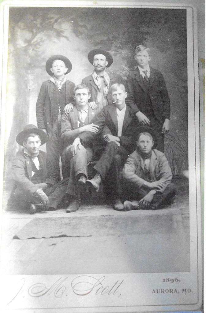 Six HAYS brothers from Boaz and Republic, Missouri. Flickr