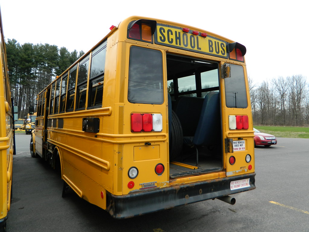 Red Creek Central School 132 (6) Bus lot Red Creek, NY. … Flickr