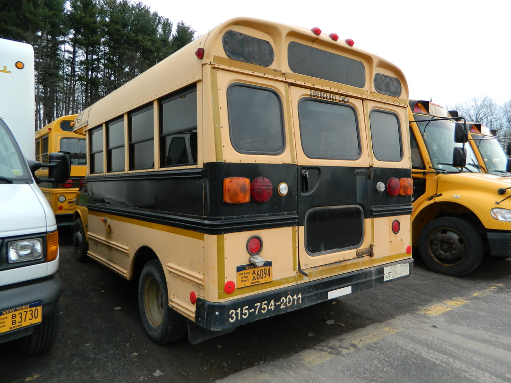 Red Creek Central School 122 (2) Bus lot Red Creek, NY. … Flickr