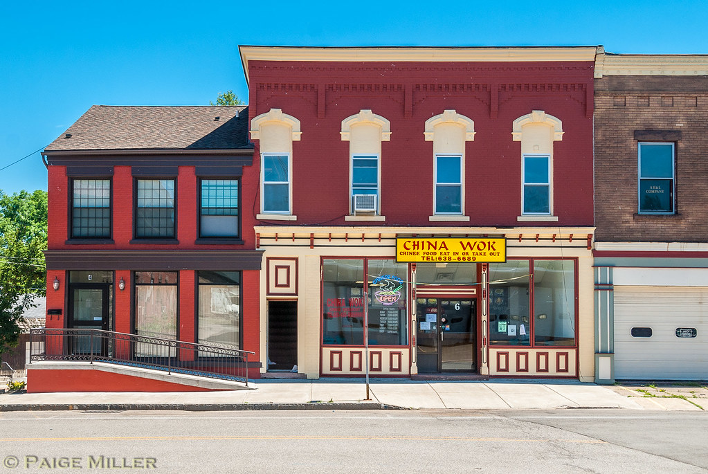 Holley, NY Old buildings, now restaurant and offices Paige Miller