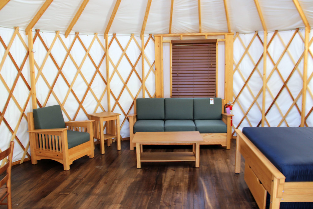Yurts at Shenandoah River State Park Recreational yurts ar… Flickr